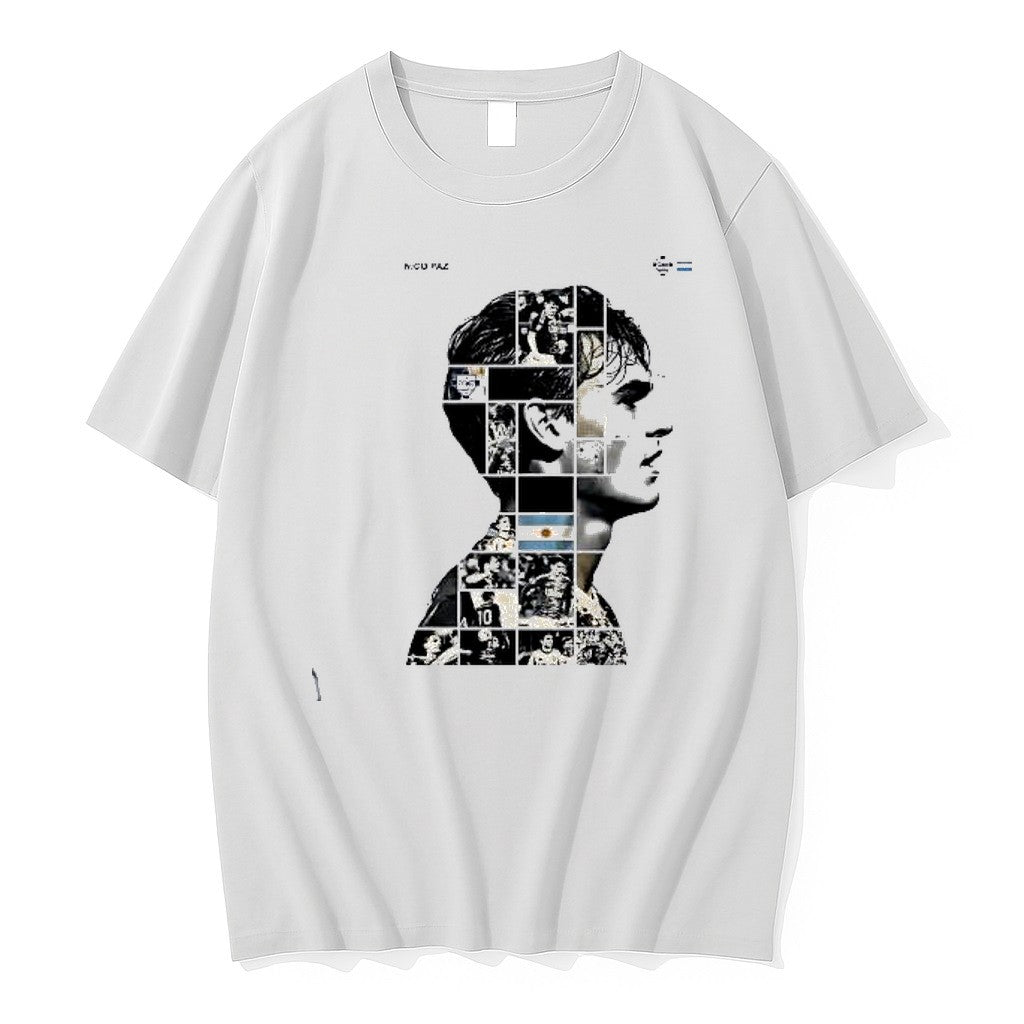 Original Como 1907 Nico Paz Tshirts Jpg