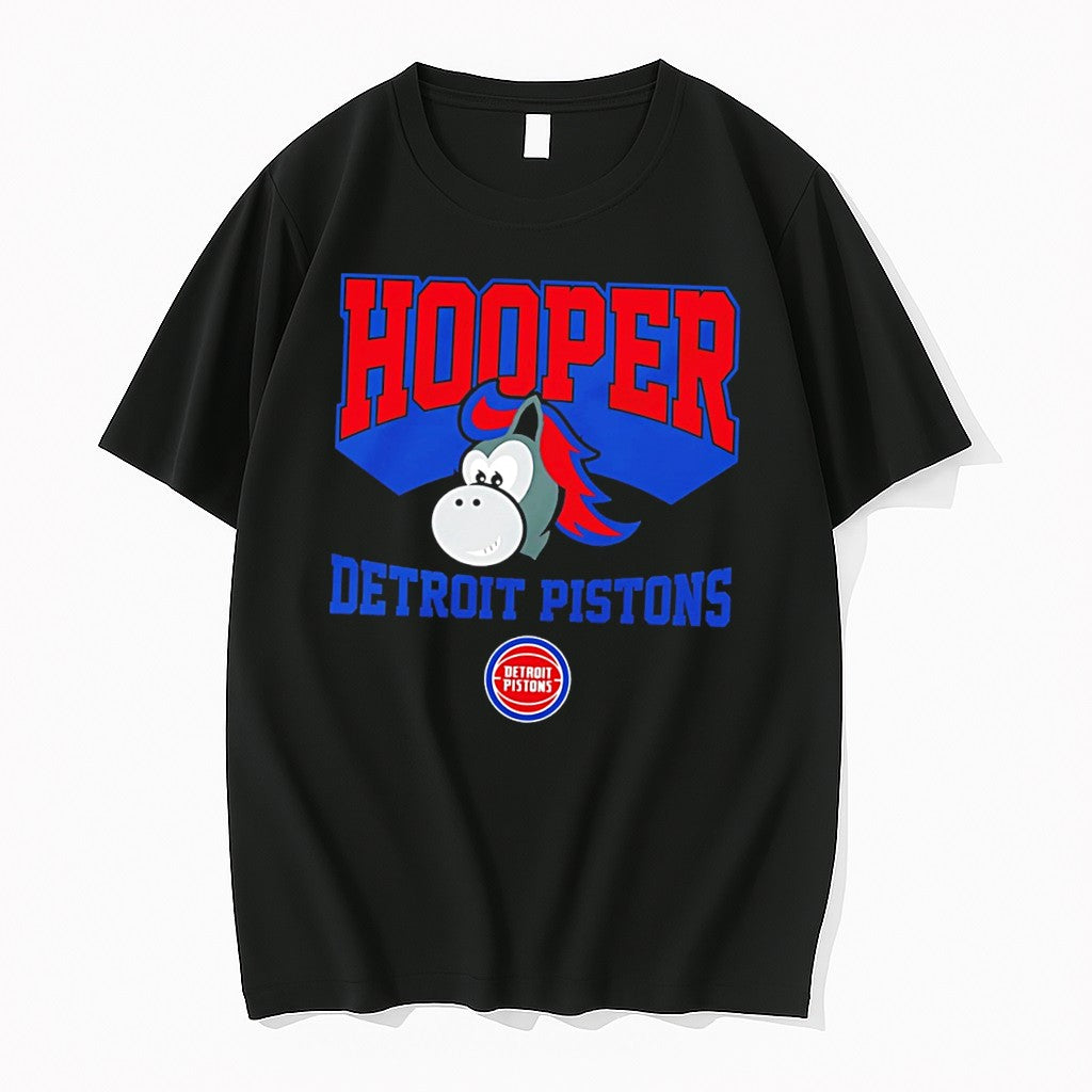 Original Detroit Pistons Hooper The Mascot Vintage Tee Tshirts Jpg