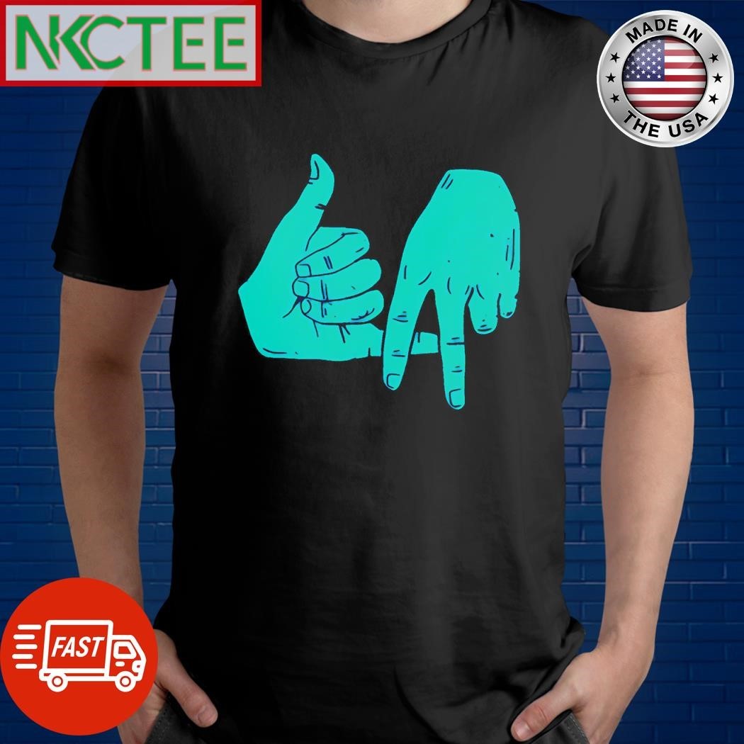 Original Dirty Coast Los Angeles Helping Hands shirt