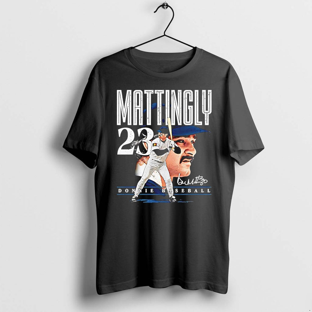 Original Don Mattingly New York Yankees Mlb 23 Donnie Baseball Signature Tshirts