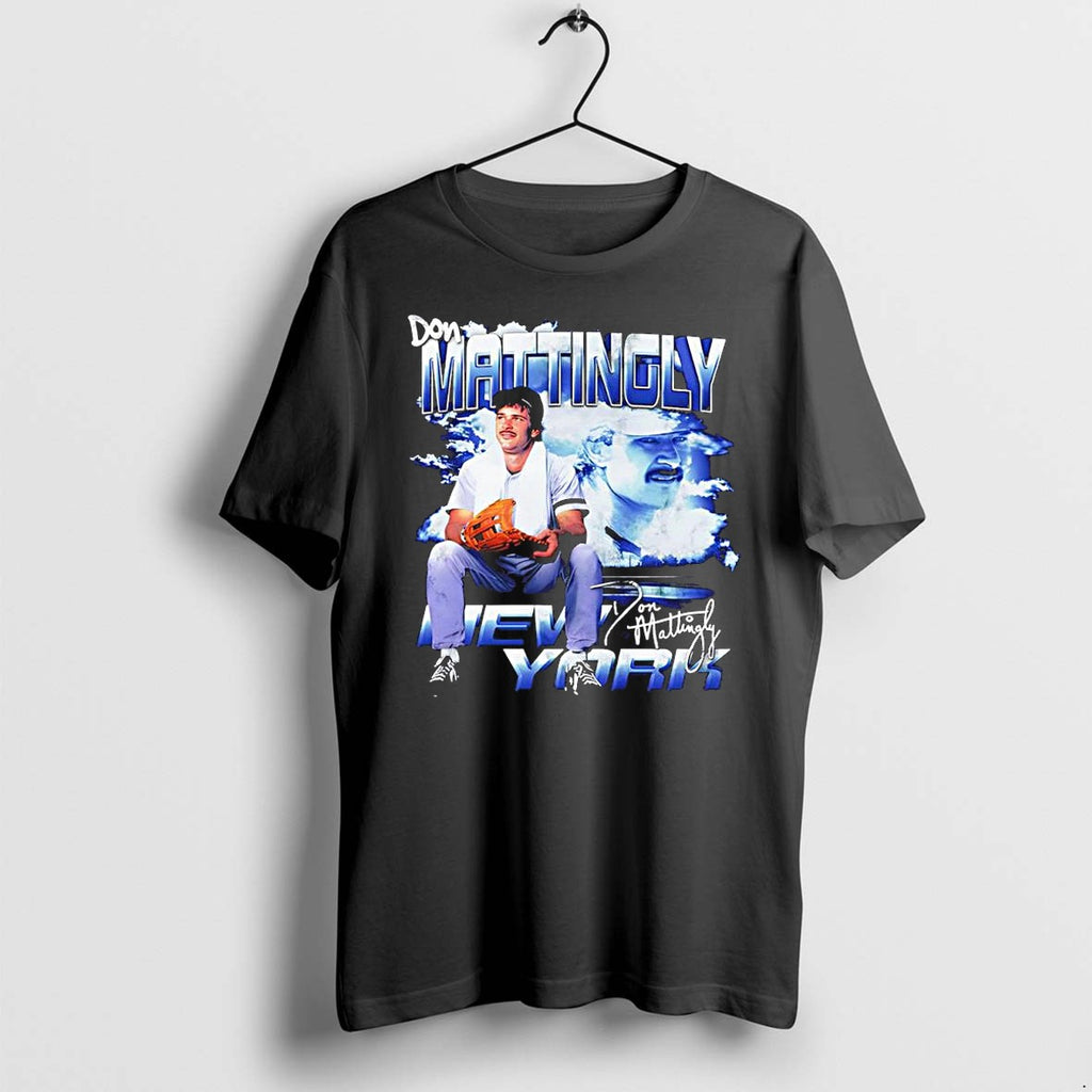 Original Don Mattingly New York Yankees Mlb Signature Tribute Tshirts Jpg