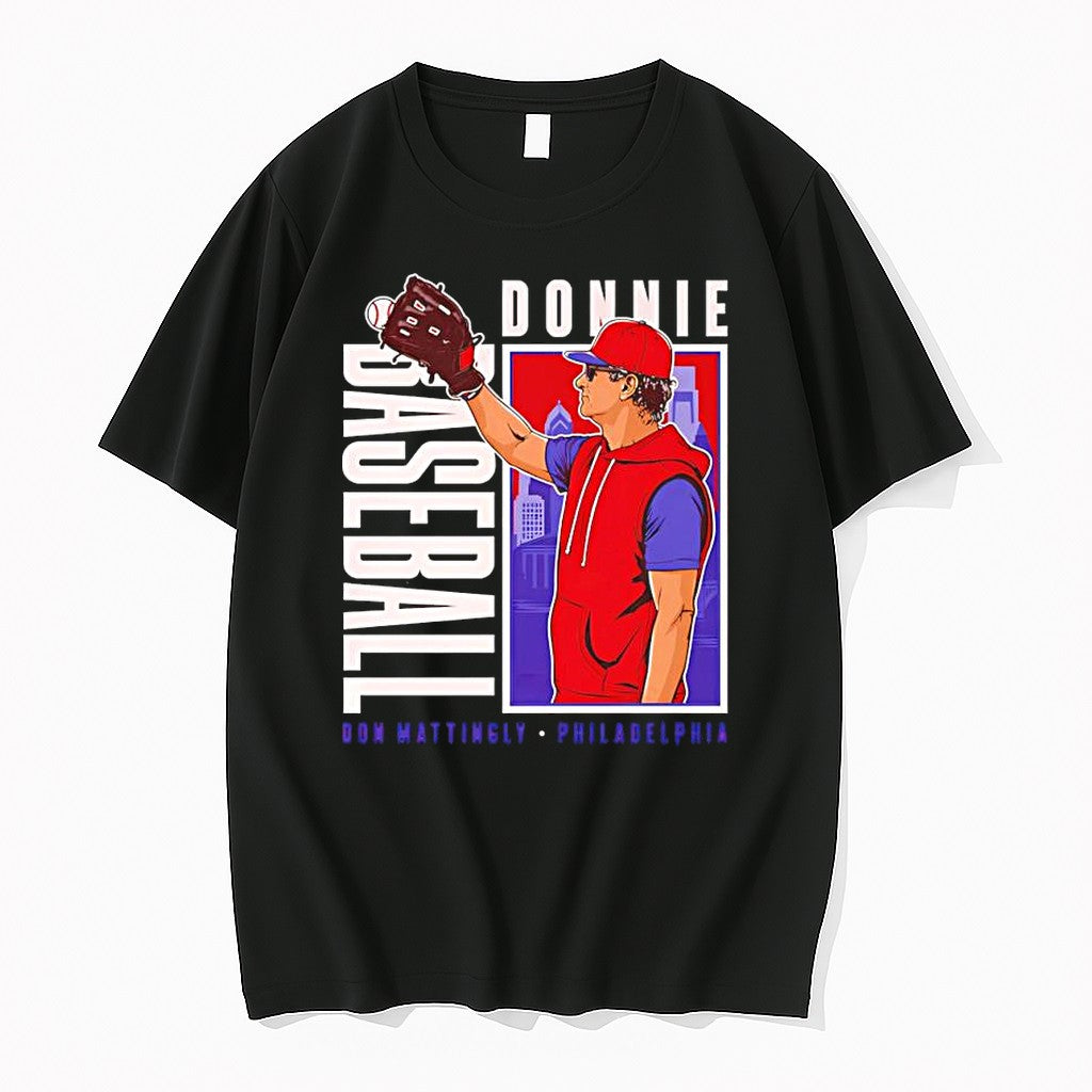 Original Don Mattingly Philadelphia Baseball Donnie Catch The Ball Tshirts Jpg