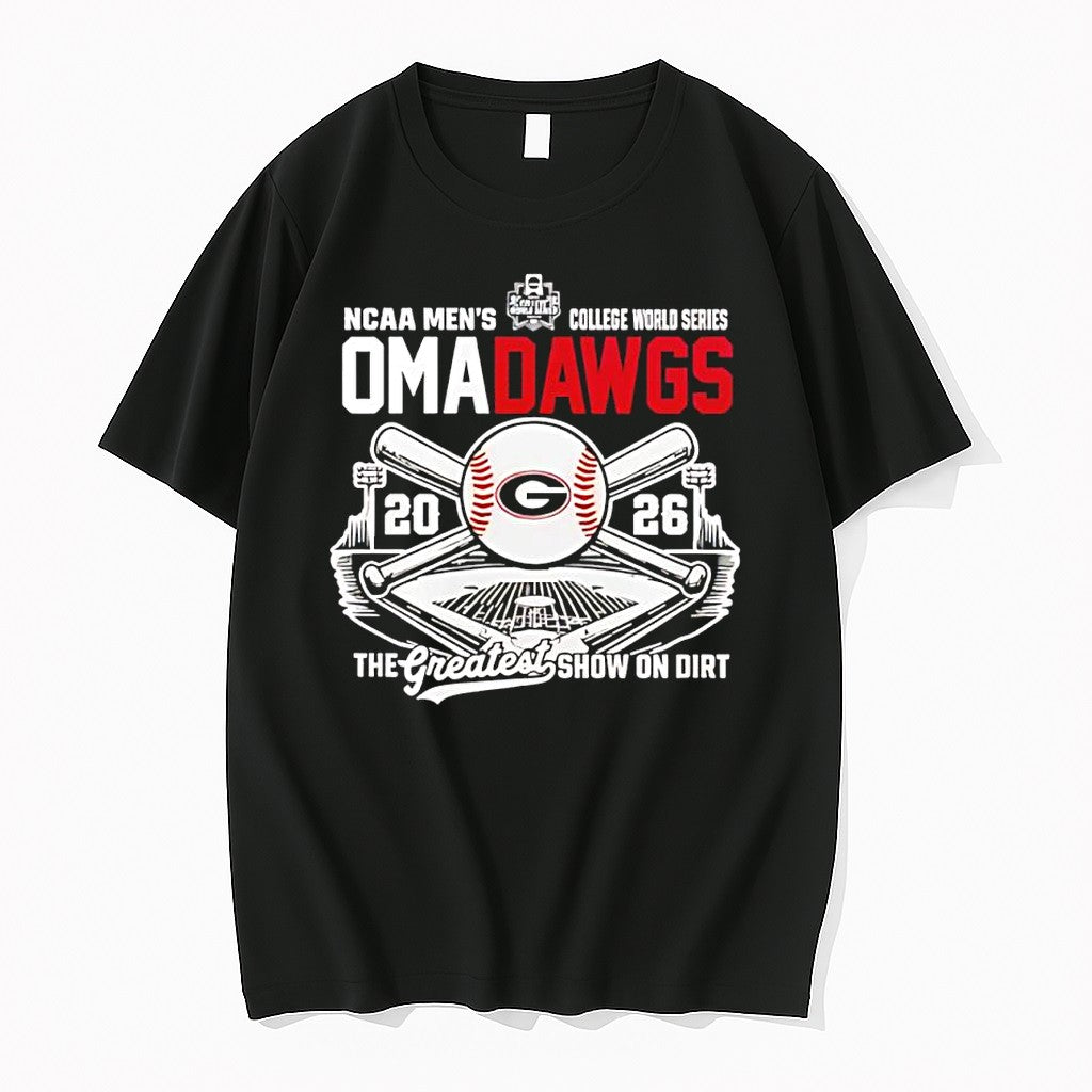 Original Georgia Bulldogs 2026 College World Series Ncaa Baseball Tshirts Jpg