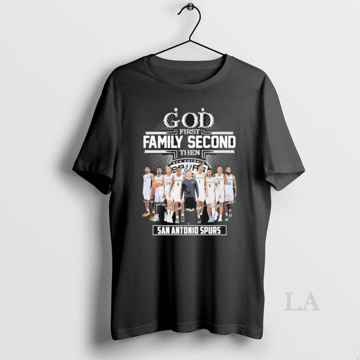 Original God First Family Second Then San Antonio Spurs T-Shirts, Hoodie, Sweatshirt | DripVista.com