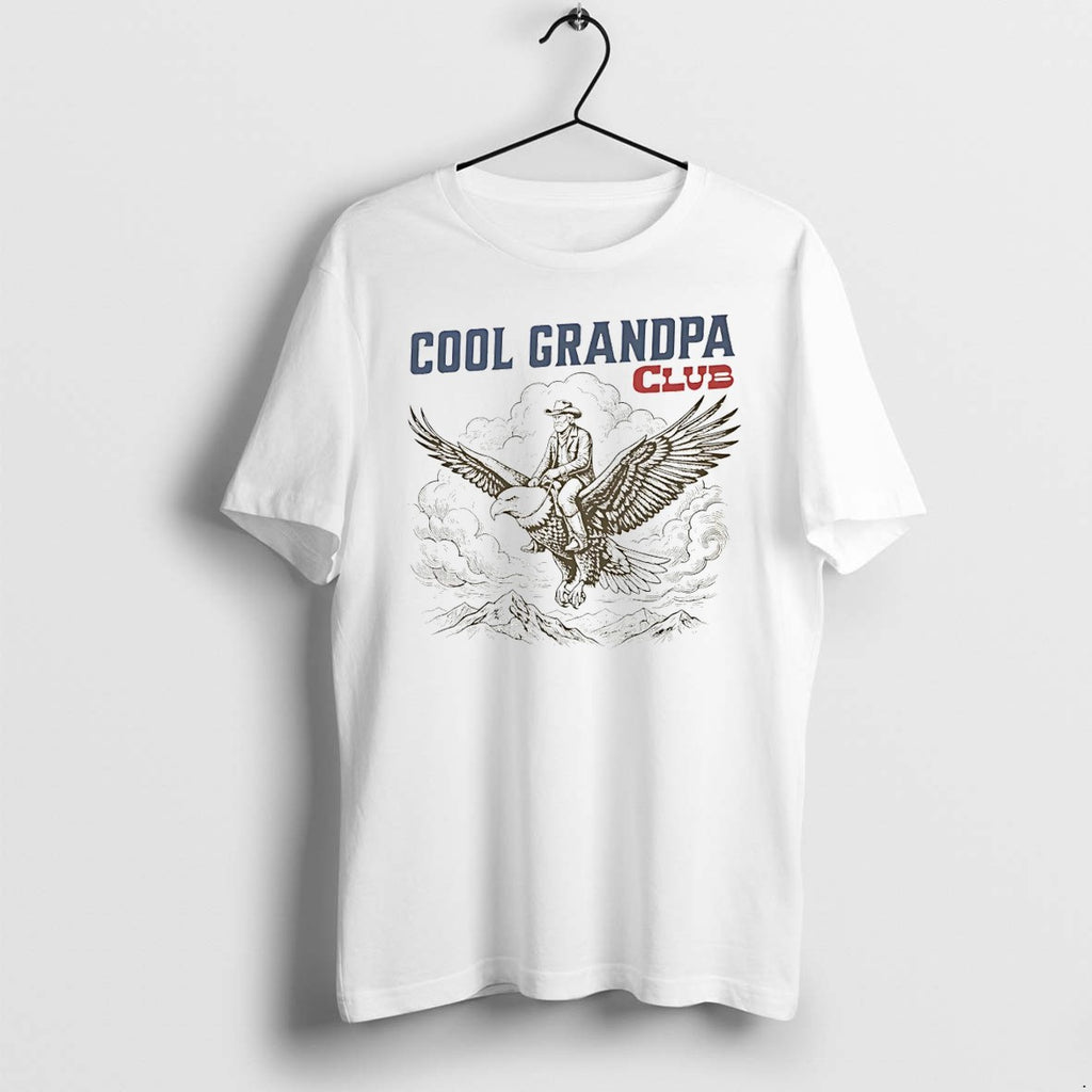 Original Grandpa Cowboy Eagle Cool Grandpa Club America Fathers Day Tshirts Jpg