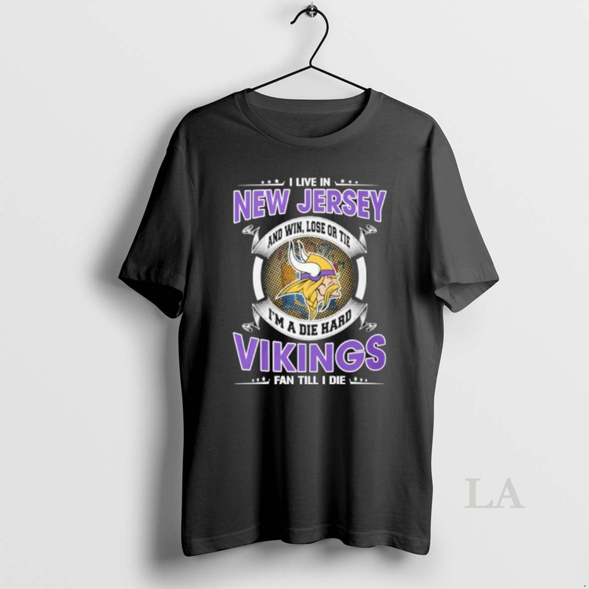 Original I Live In New Jersey And Win Lose Or Tie Im A Die Hard T-Shirts, Hoodie, Sweatshirt | DripVista.com