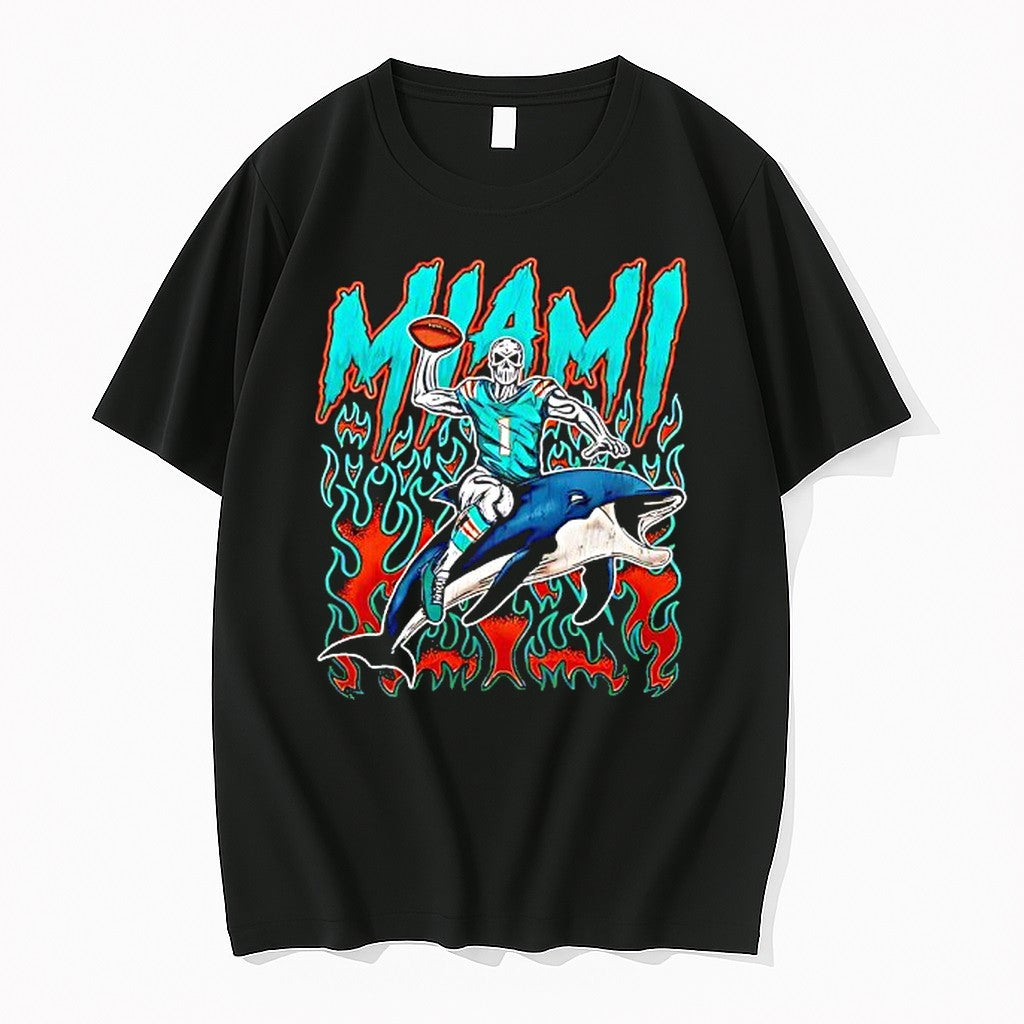 Original Jack Skellington Miami Dolphins Tshirts Jpg