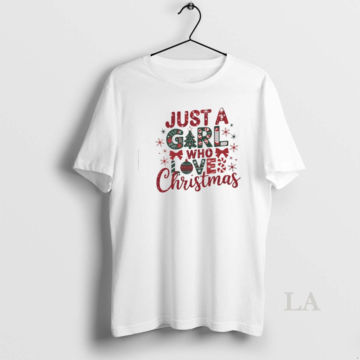 Original Just A Girl Who Love Christmas T-Shirts, Hoodie, Sweatshirt | DripVista.com