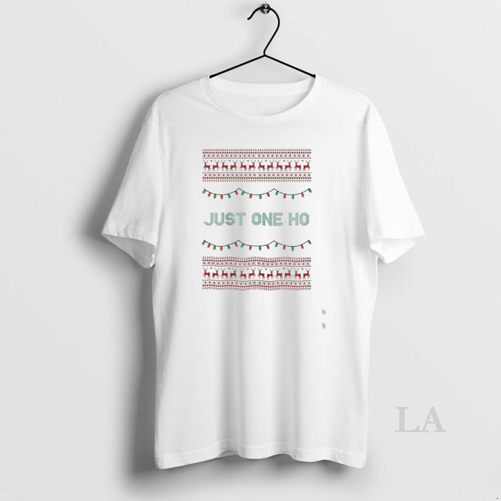Original Just One Ho Ugly Christmas T-Shirts, Hoodie, Sweatshirt | DripVista.com