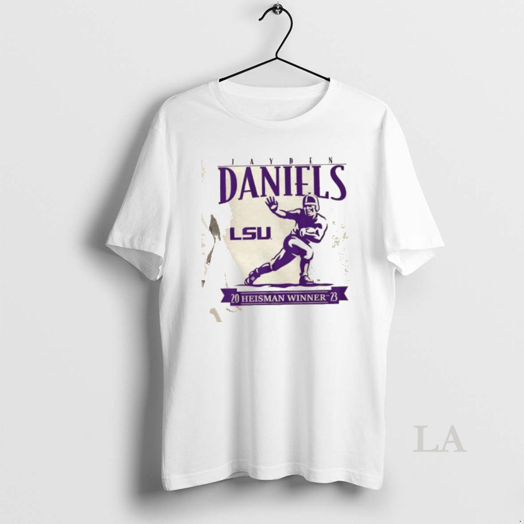Original Lsu Football Jayden Daniels Heisman Trophy T-Shirts, Hoodie, Sweatshirt | DripVista.com