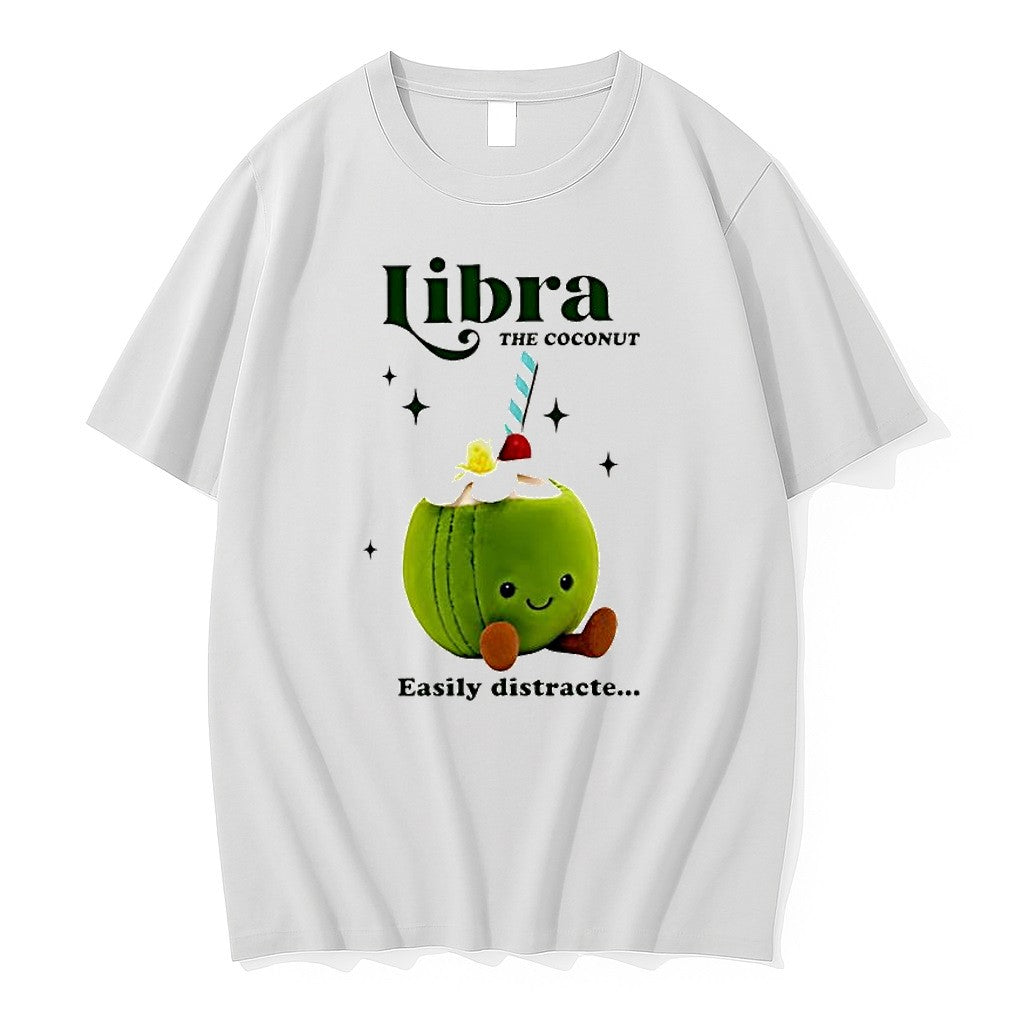 Original Libra The Coconut Easily Distracte Stuffed Animals Tshirts Jpg