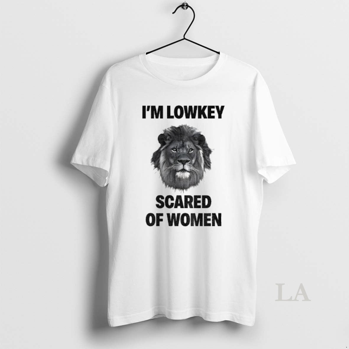 Original Lion Im Lowkey Scared Of Women T-Shirts, Hoodie, Sweatshirt | DripVista.com