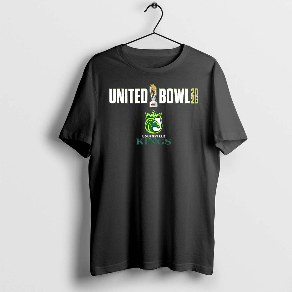 Original Louisville Kings United Bowl Bound Football 2026 Tshirts Jpg