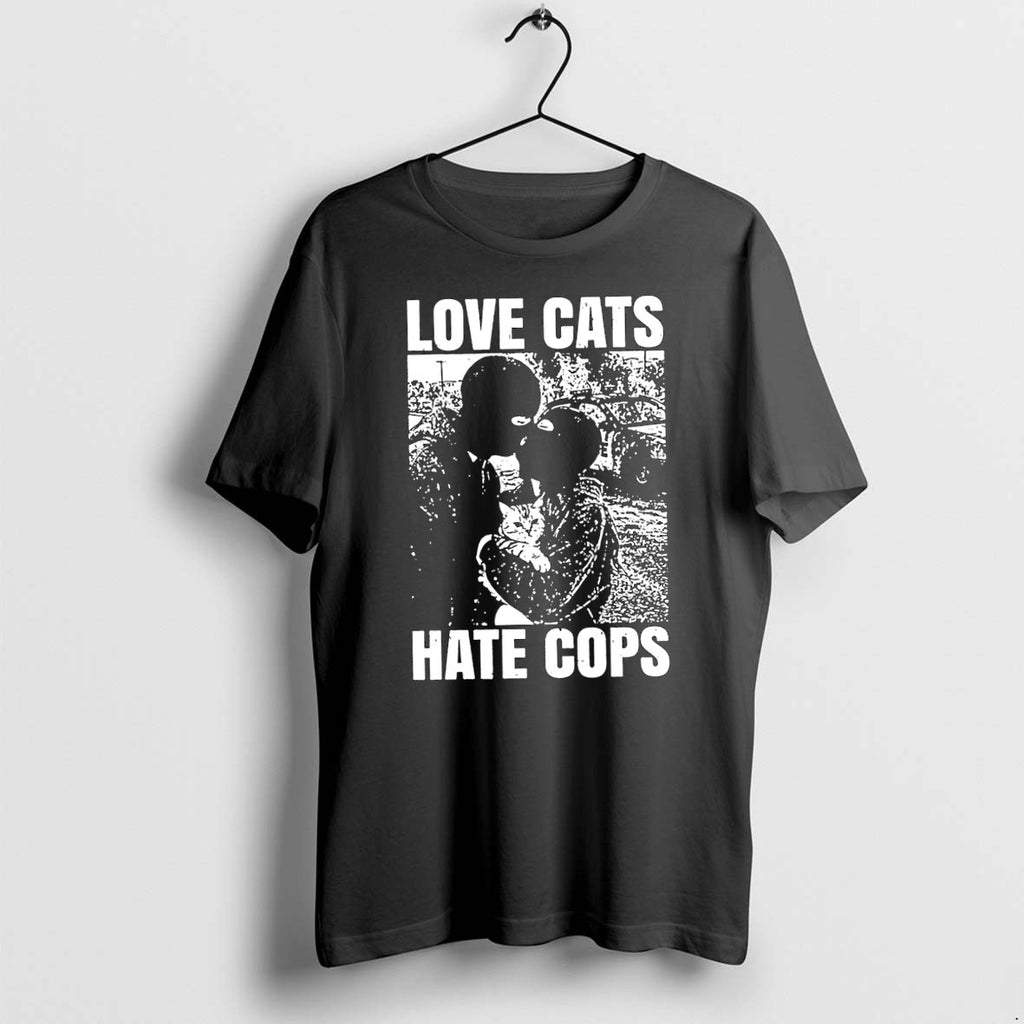 Original Love Cats Hate Cops Tshirts Jpg