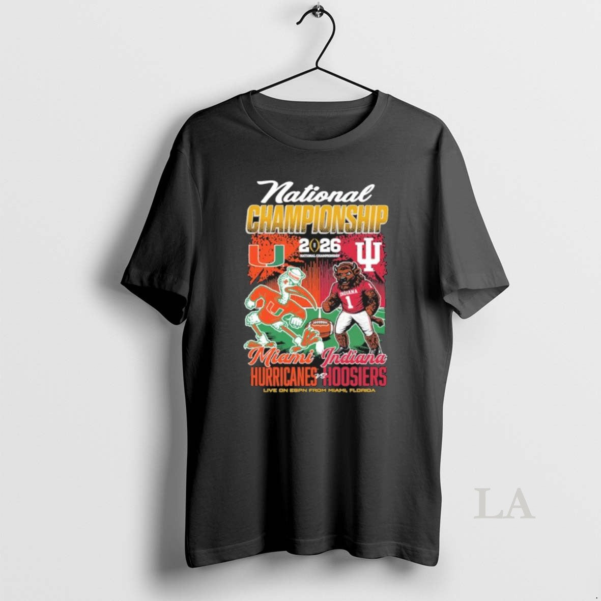 Original Mascot Iu Vs Miami 2026 Cfp National Championship T-Shirts, Hoodie, Sweatshirt | DripVista.com