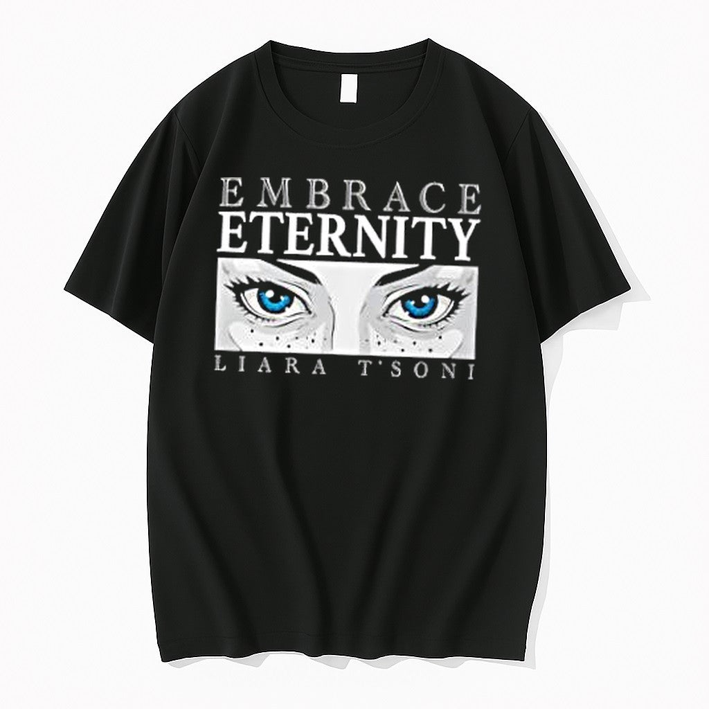 Original Mass Effect Embrace Eternity Liara Tshirts Jpg