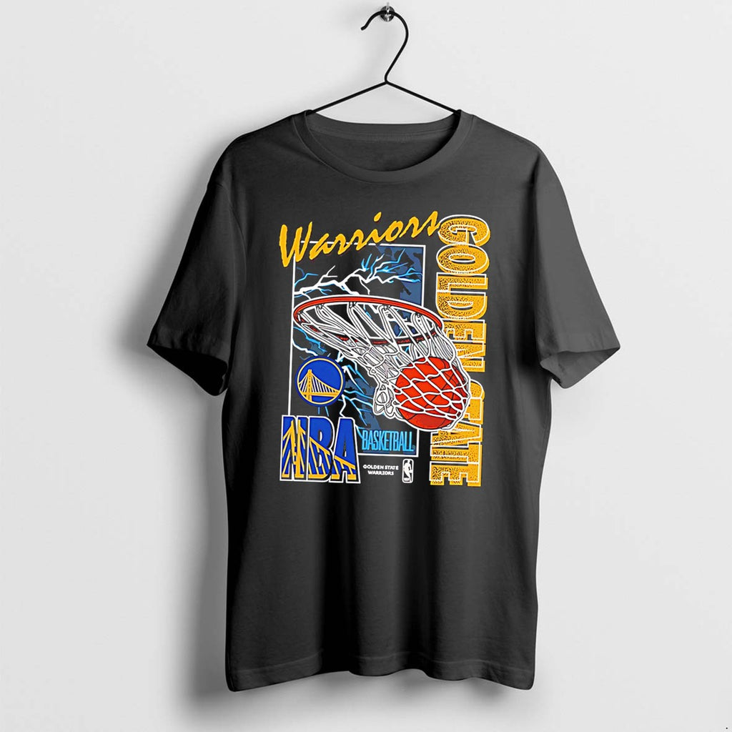 Original Mitchell And Ness Golden State Warriors Basketball Graphic Tee Tshirts