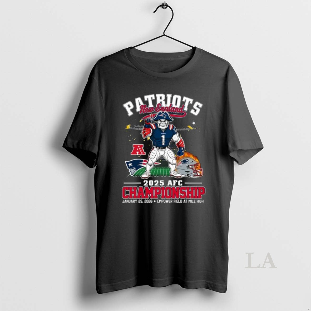 Original Ne Patriots Mascot Afc Conference Championship Bound T-Shirts, Hoodie, Sweatshirt | DripVista.com
