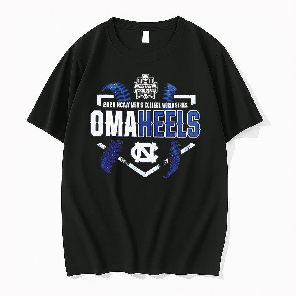 Original North Carolina Tar Heels 2026 Ncaa Mens College World Series Baseball Team Tshirts