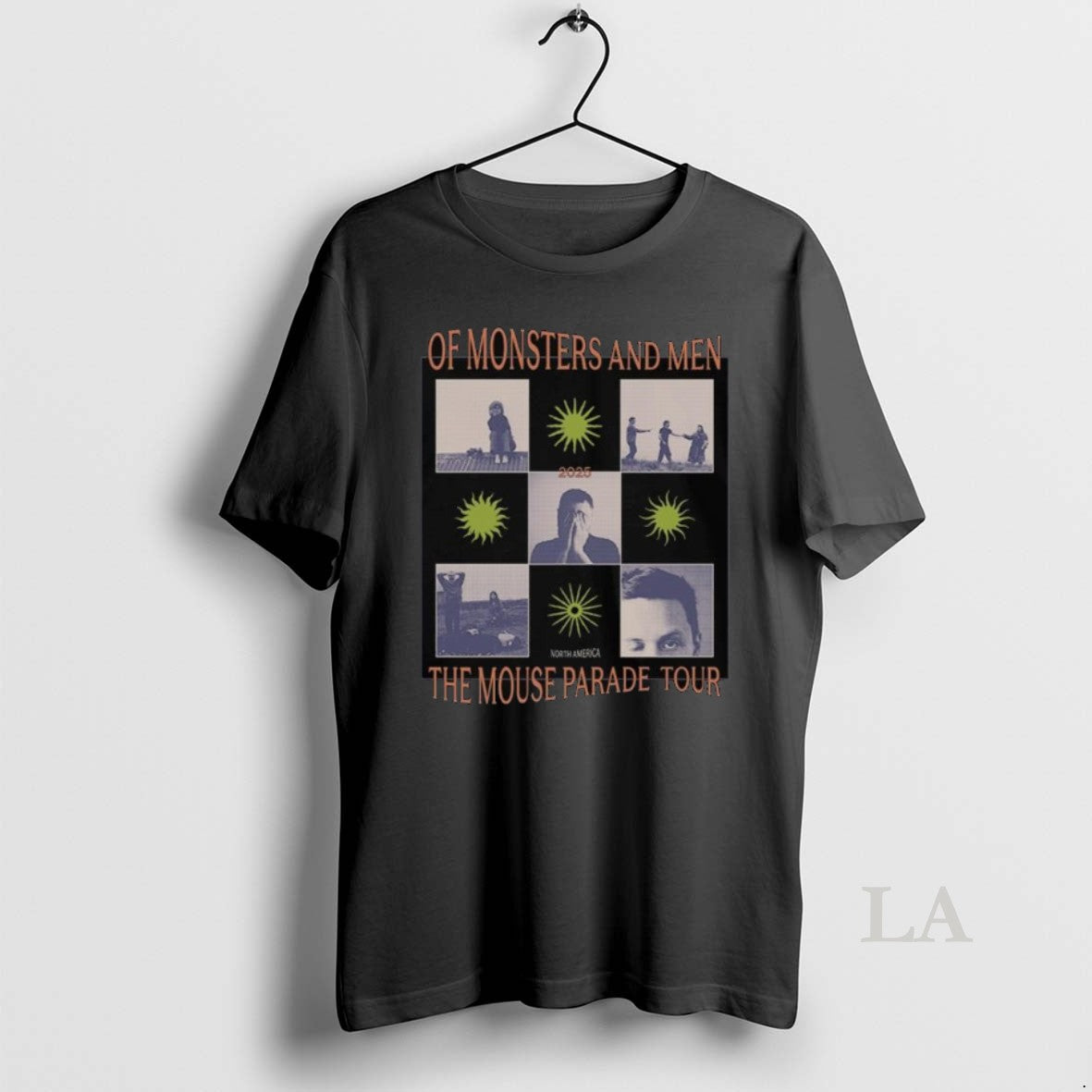 Original Of Monsters And Men The Mouse Parade Tour 2025 Long Sleve T-Shirts, Hoodie, Sweatshirt | DripVista.com