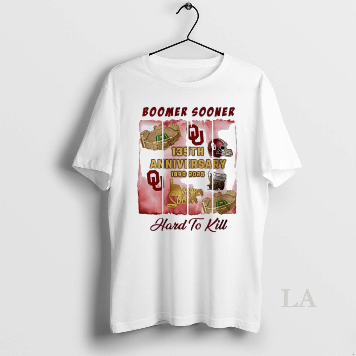 Original Oklahoma Sooners Boomer Sooner 135th Anniversary Hard To Kill T-Shirts, Hoodie, Sweatshirt | DripVista.com