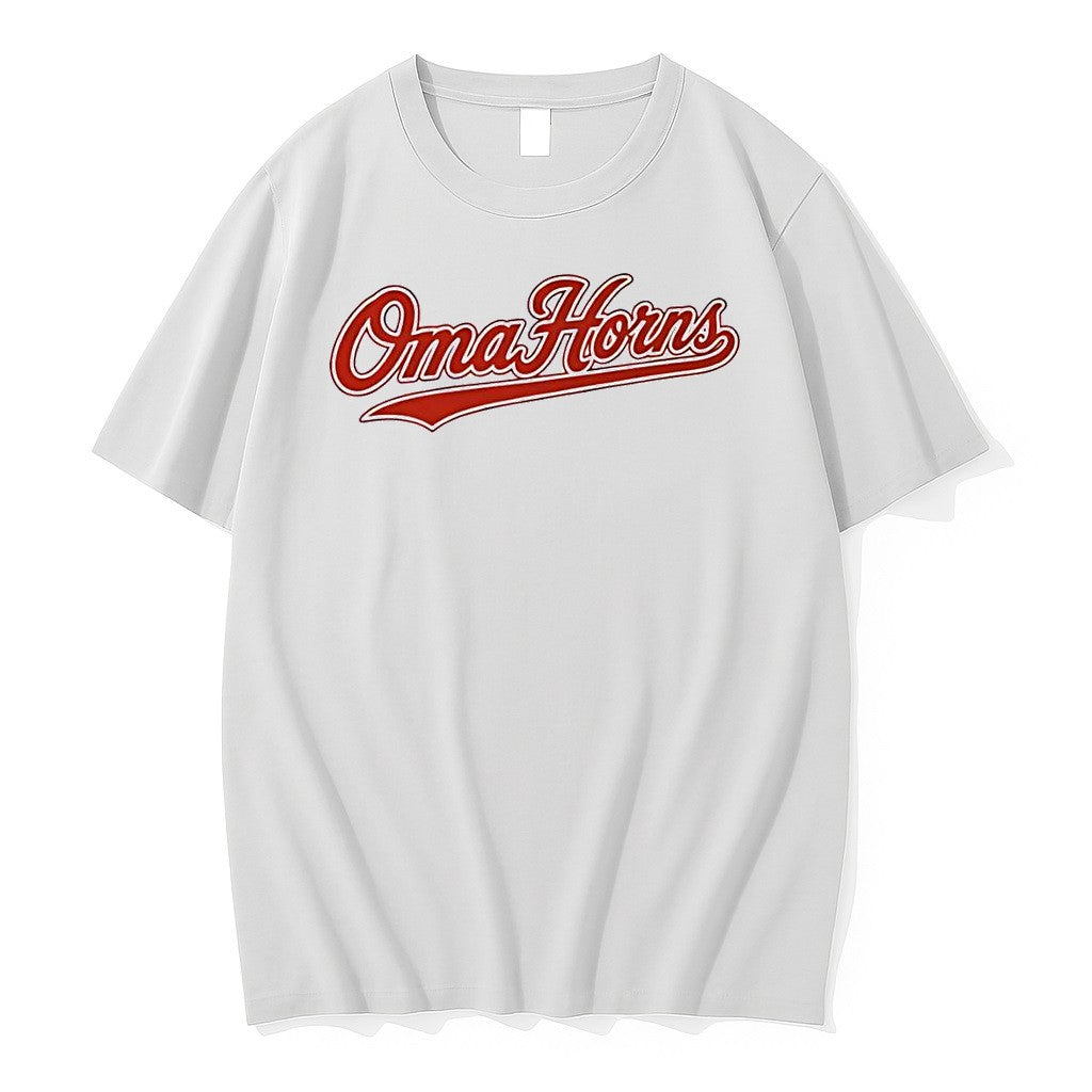 Original Oma Horns Fan Apparel Team White Tshirts Jpg