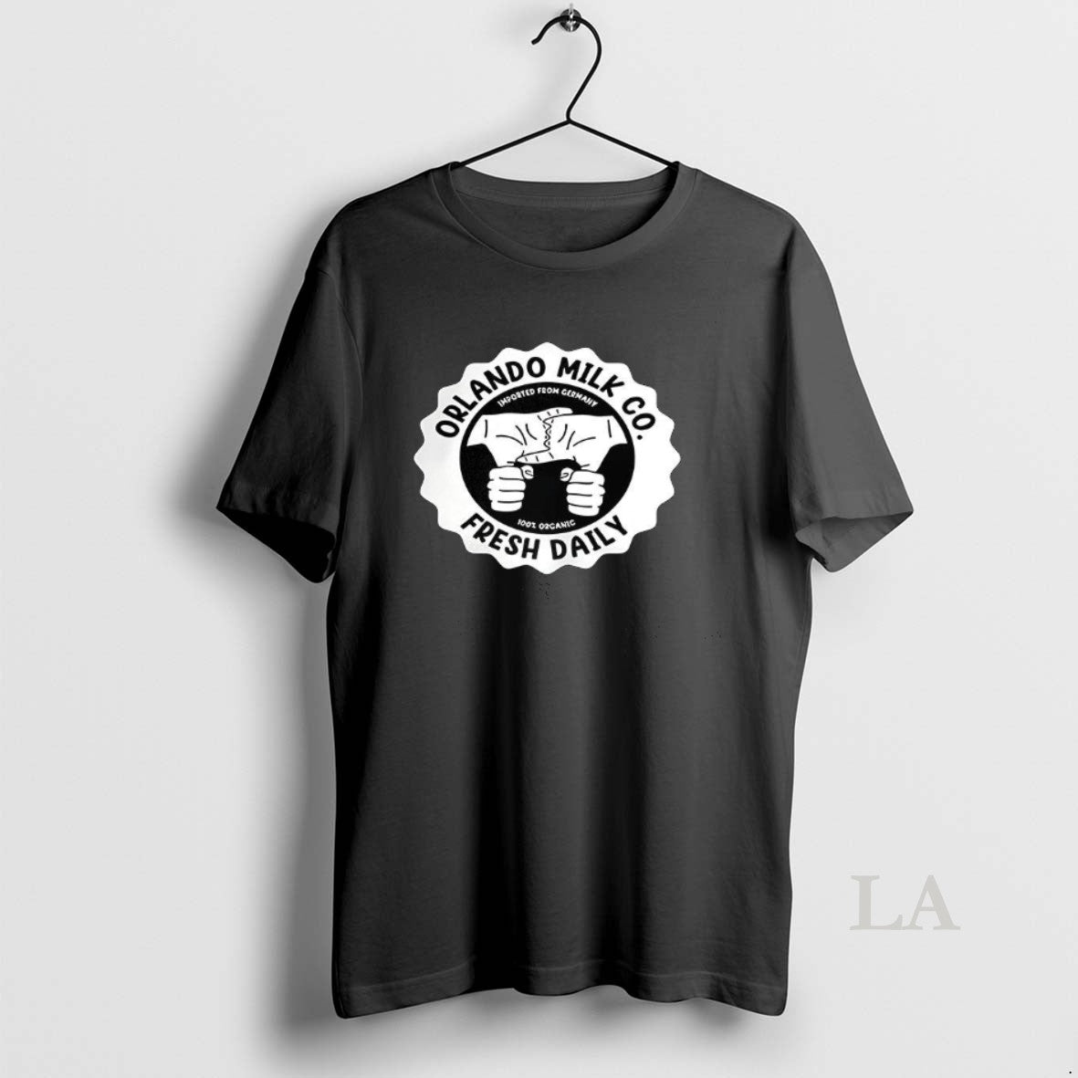 Original Orlando Milk Co Fresh Daily Imported From Germany Logo T-Shirts, Hoodie, Sweatshirt | DripVista.com