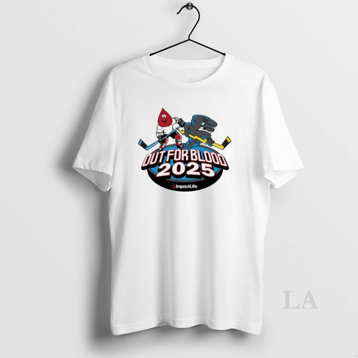 Original Out For Blood 2025 Logo Mascot T-Shirts, Hoodie, Sweatshirt | DripVista.com