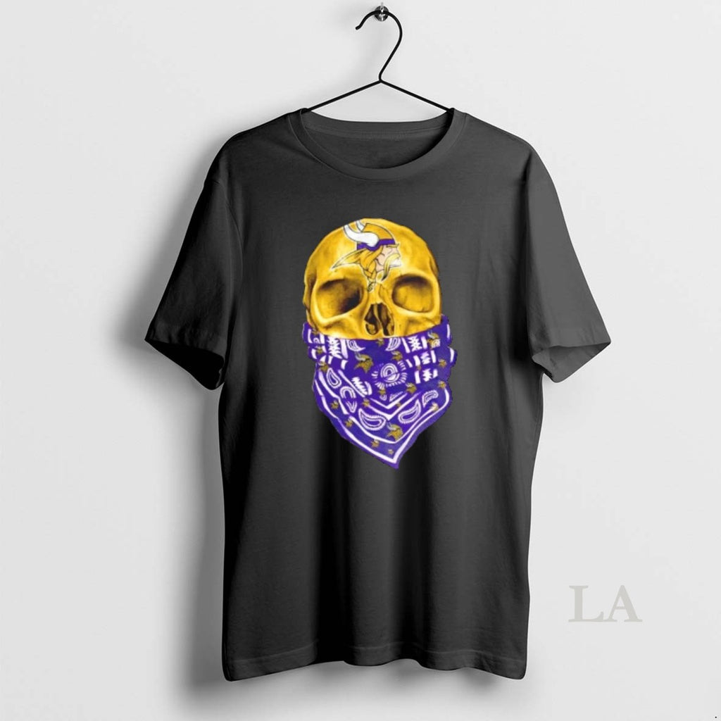 Original Outlaw Skull Gang Minnesota Vikings T-Shirts, Hoodie, Sweatshirt | DripVista.com