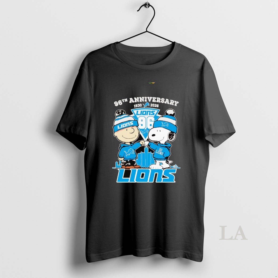 Original Peanuts 96th Anniversary 1930 2026 Detroit Lions T-Shirts, Hoodie, Sweatshirt | DripVista.com