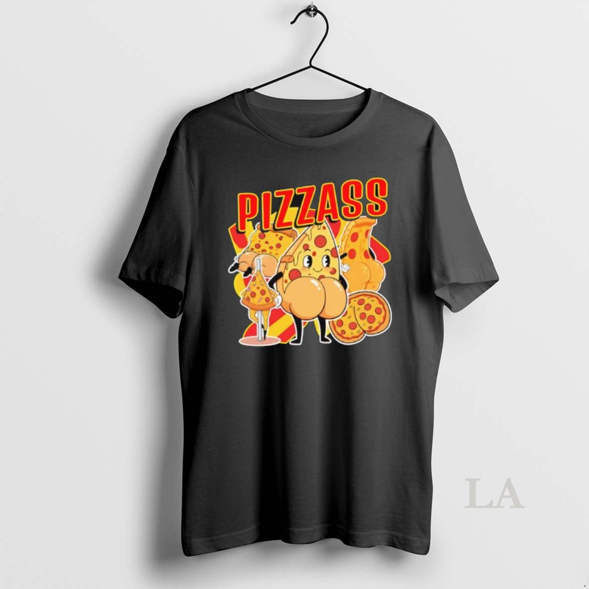 Original Pizzass Pizza Characters Graphic