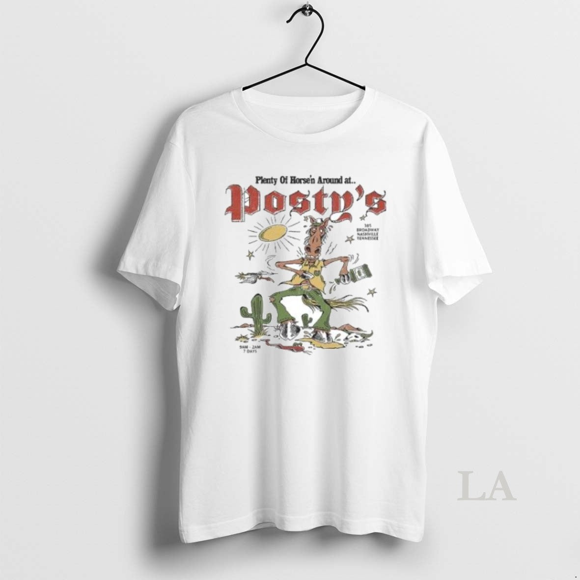 Original Post Malone Horsen Around Postys T-Shirts, Hoodie, Sweatshirt | DripVista.com