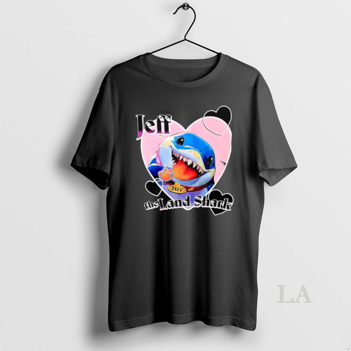 Original Rivals Jeff The Land Shark Heart Retro T-Shirts, Hoodie, Sweatshirt | DripVista.com