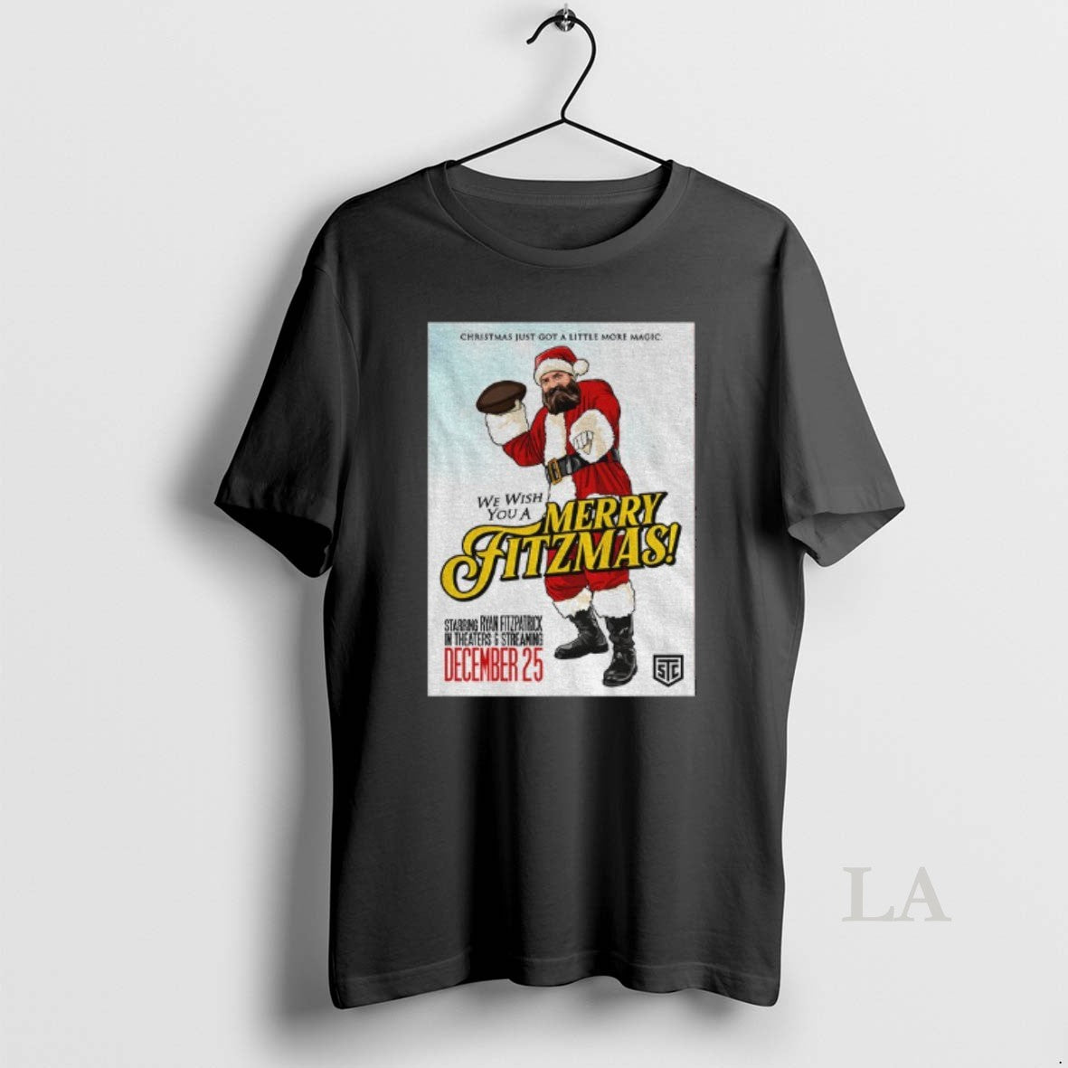 Original Ryan Fitzpatrick We Wish You A Merry Fitzmas Movie Christmas T-Shirts, Hoodie, Sweatshirt | DripVista.com