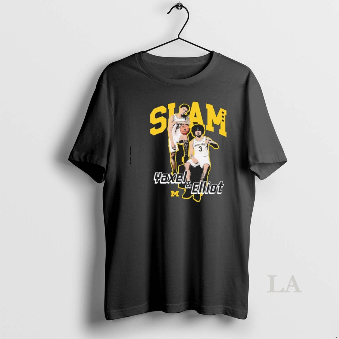 Original Slam Michigan Wolverines Basketball Yaxel And Elliot T-Shirts, Hoodie, Sweatshirt | DripVista.com