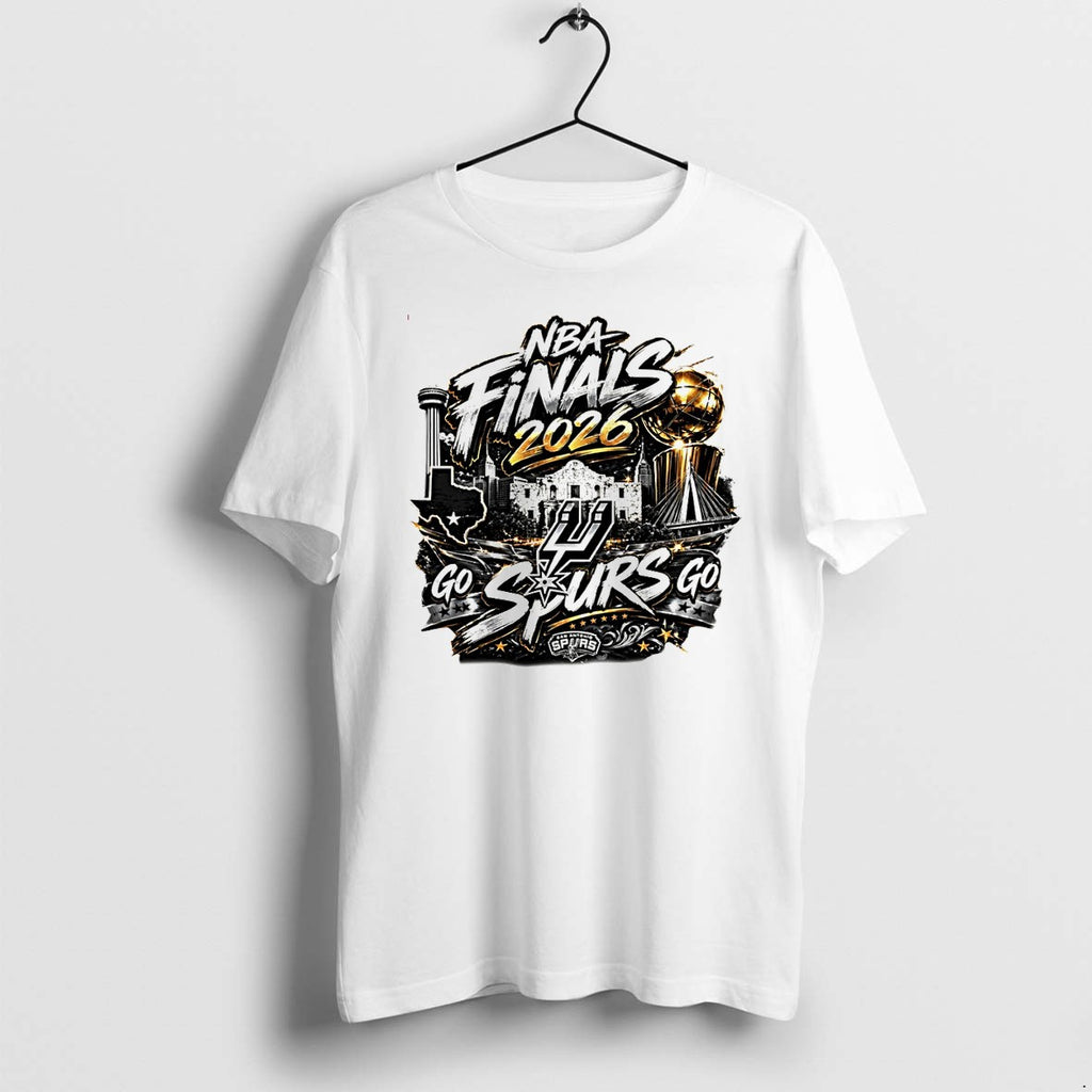 Original San Antonio Spurs Basketball Go Spurs Go Nba Finals 2026 Trophy Vintage Tshirts