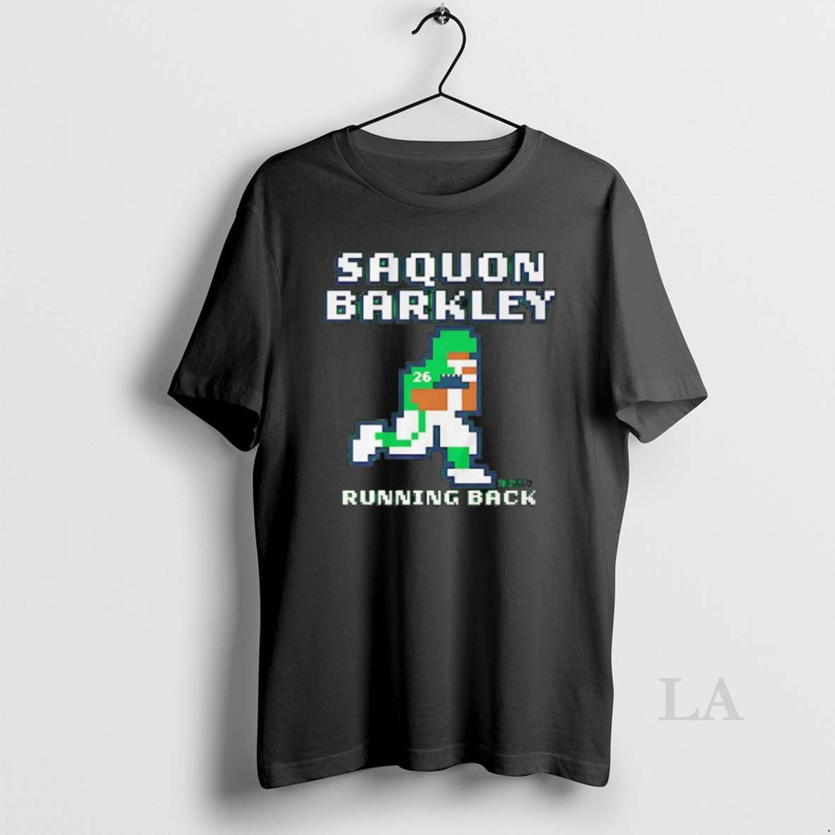 Original Saquon Barkley Retro Baller Running Back Player Graphic