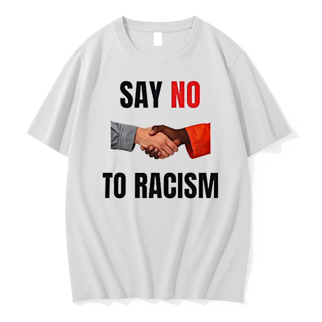 Original Say No To Racism Hand Tshirts Jpg