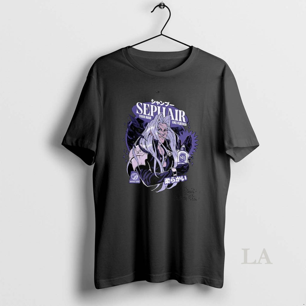 Original Sephair Your Hair Like Feather Sephiroth Final Fantasy Vii Parody T-Shirts, Hoodie, Sweatshirt | DripVista.com