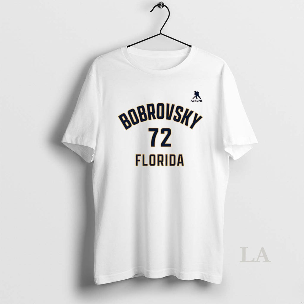 Original Sergei Bobrovsky Florida Panthers Ice Hockey Name And Number 72 T-Shirts, Hoodie, Sweatshirt | DripVista.com