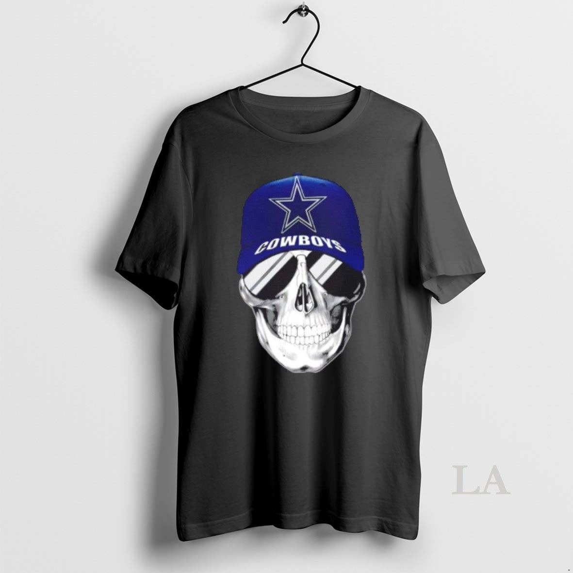 Original Skull Wearing A Cap And Smile Dallas Cowboys Fans T-Shirts, Hoodie, Sweatshirt | DripVista.com