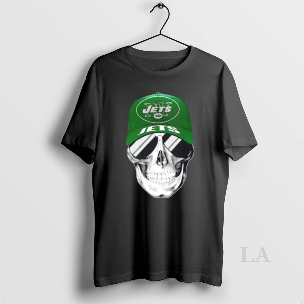 Original Skull Wearing A Cap And Smile New York Jets Fans T-Shirts, Hoodie, Sweatshirt | DripVista.com