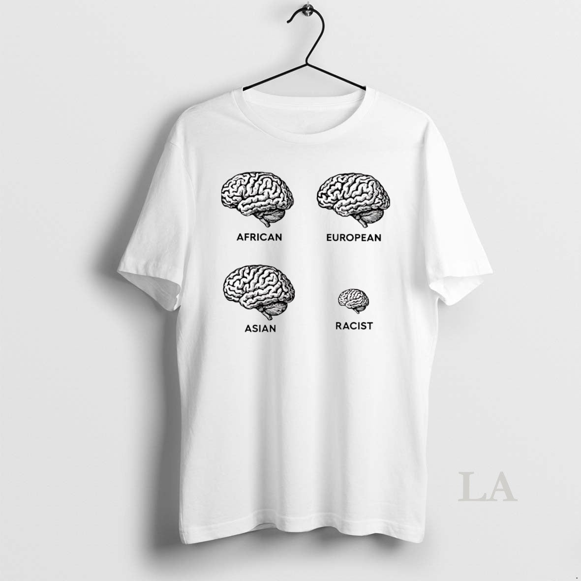 Original Small Brains Racist T-Shirts, Hoodie, Sweatshirt | DripVista.com