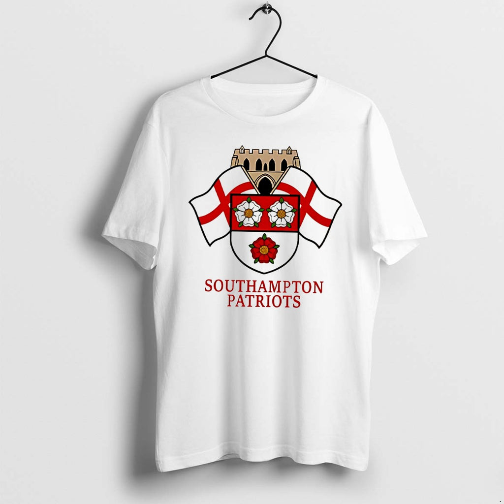 Original Southampton Patriots Flag Logo Tee Tshirts Jpg