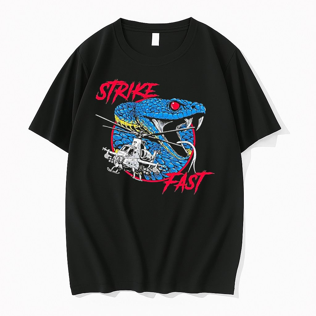 Original Strike Fast Ah 1 Cobra Attack Helicopter Snake Hirt Tshirts Jpg