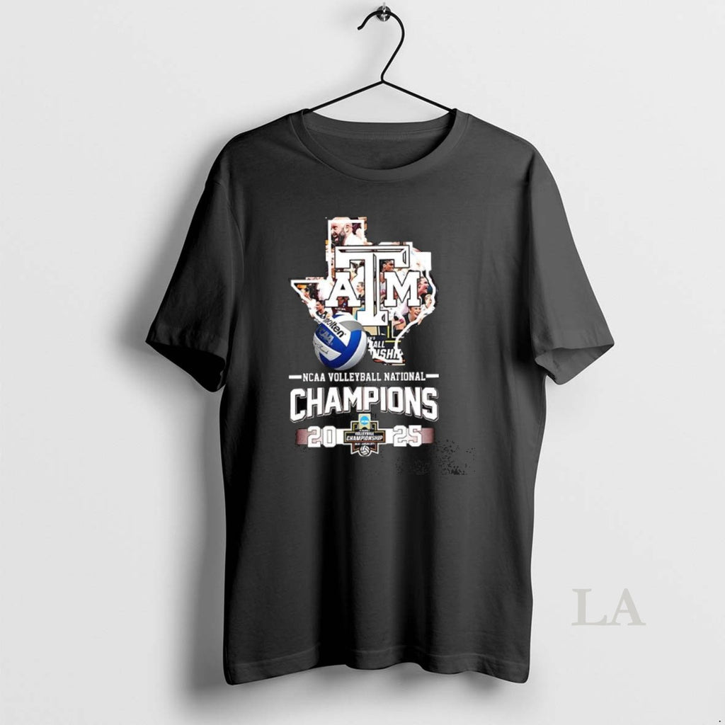 Original Texas Am Aggies Ncaa Volleyball National Champions 2025 T-Shirts, Hoodie, Sweatshirt | DripVista.com