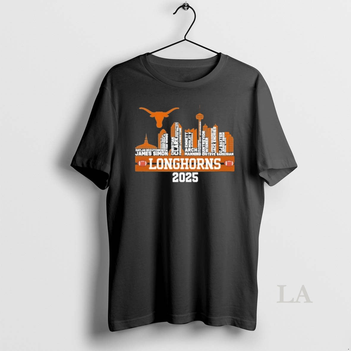 Original Texas Longhorns Typo 2025 Logo City Vintage T-Shirts, Hoodie, Sweatshirt | DripVista.com