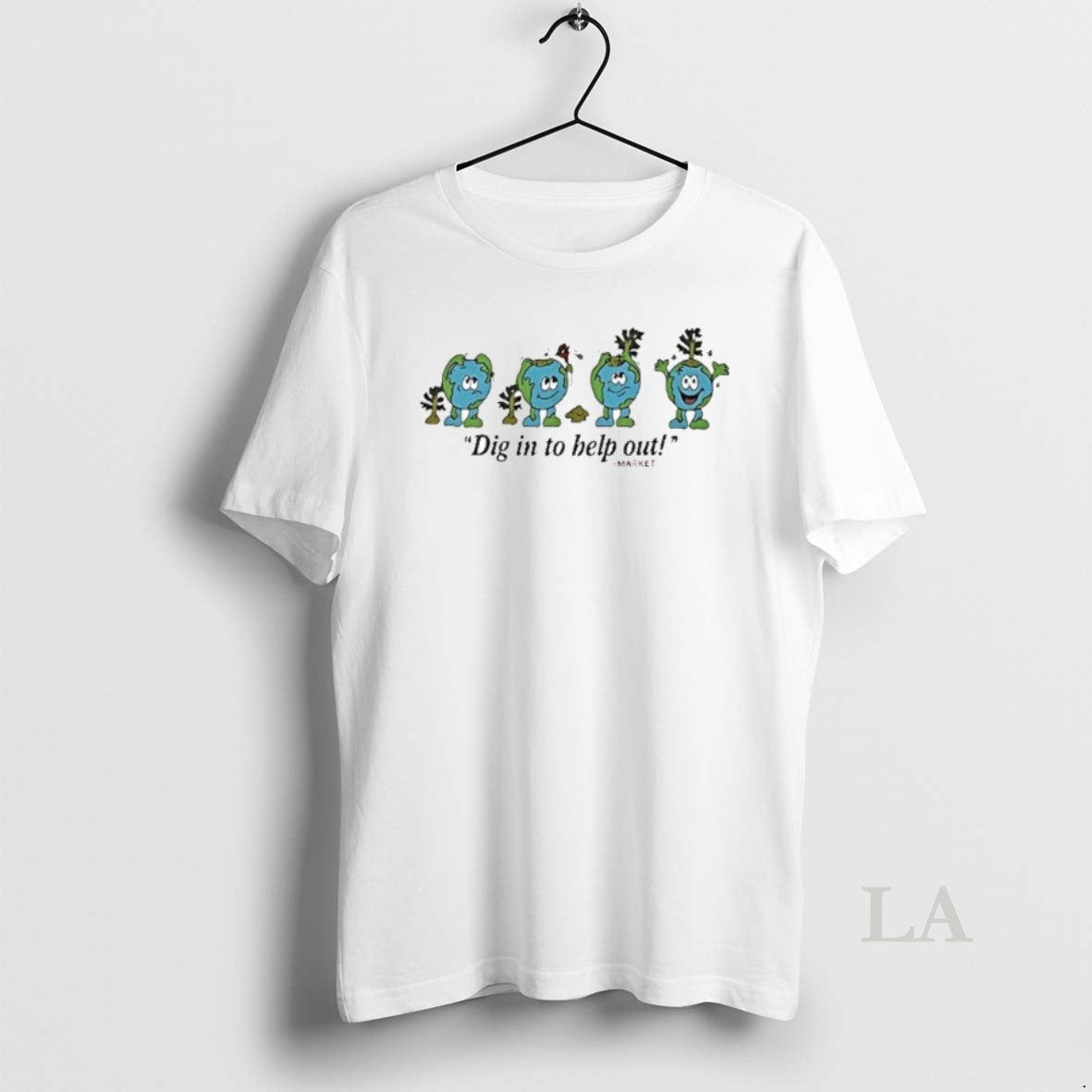 Original The Earth Dig In To Help Out Market T-Shirts, Hoodie, Sweatshirt | DripVista.com