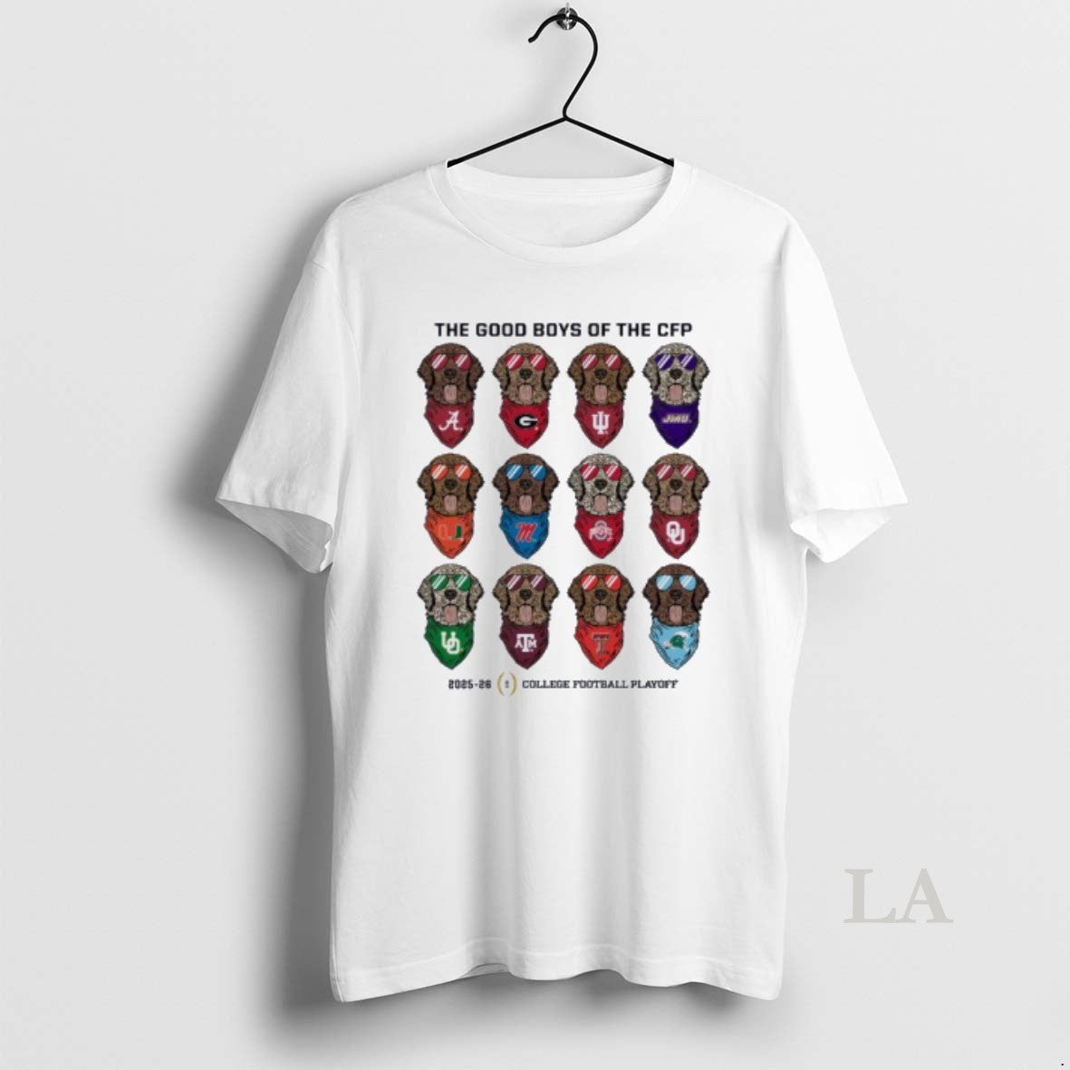 Original The Good Boys Of The Cfp 2025 12 Teams T-Shirts, Hoodie, Sweatshirt | DripVista.com