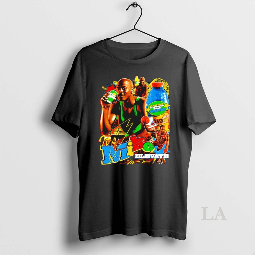 Original Thirst Like Mike Elevate Graphic T-Shirts, Hoodie, Sweatshirt | DripVista.com